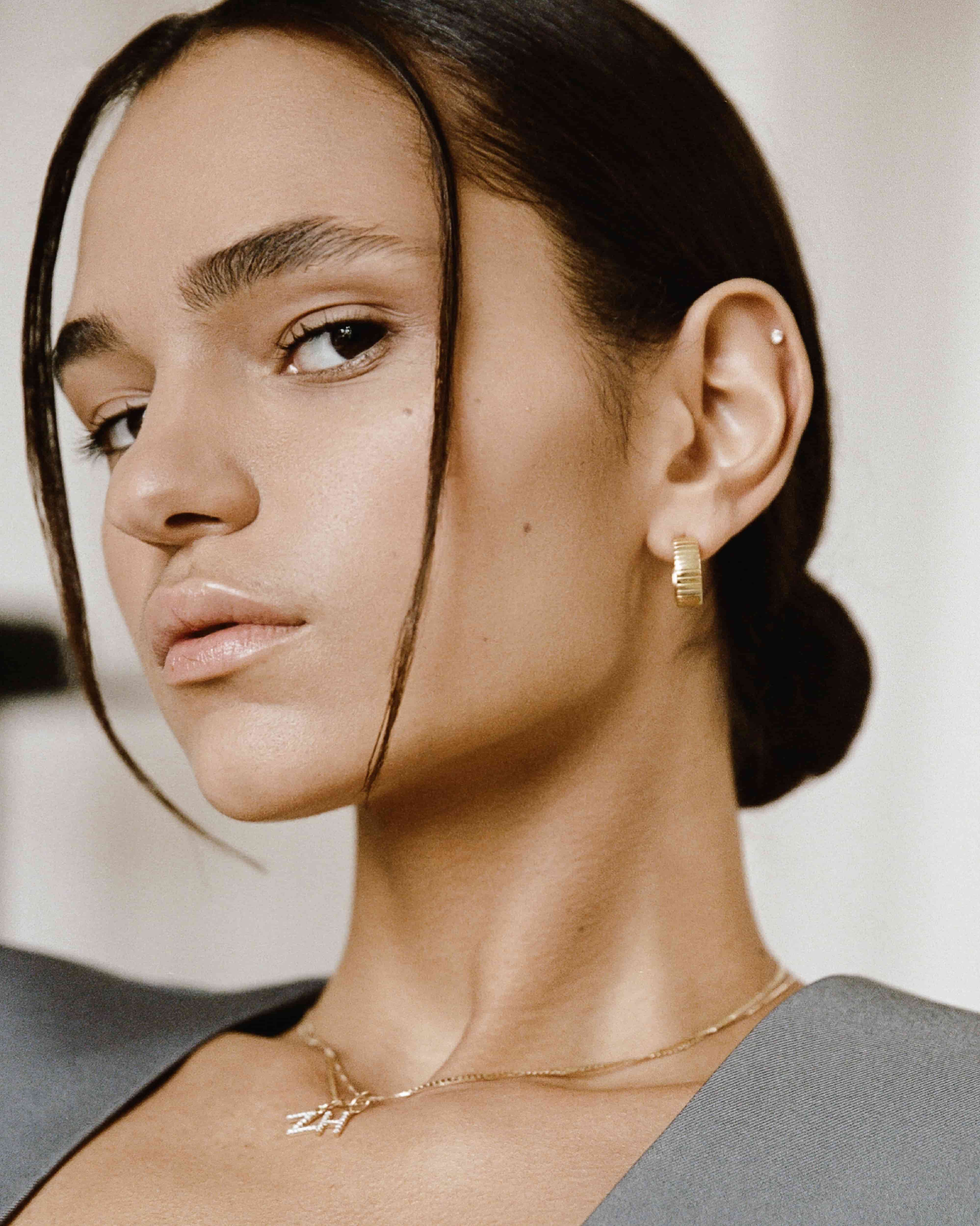 BRUNA The Label Earrings Bergamo Hoops