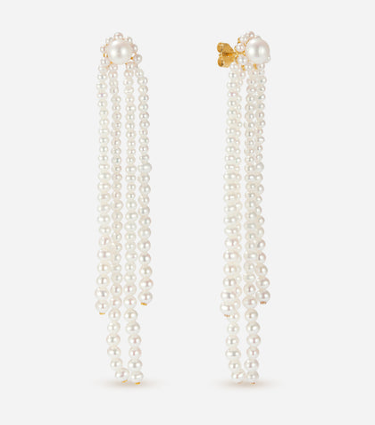 BRUNA The Label Earrings 18k Gold Vermeil / Perlen Bonnieux Earrings