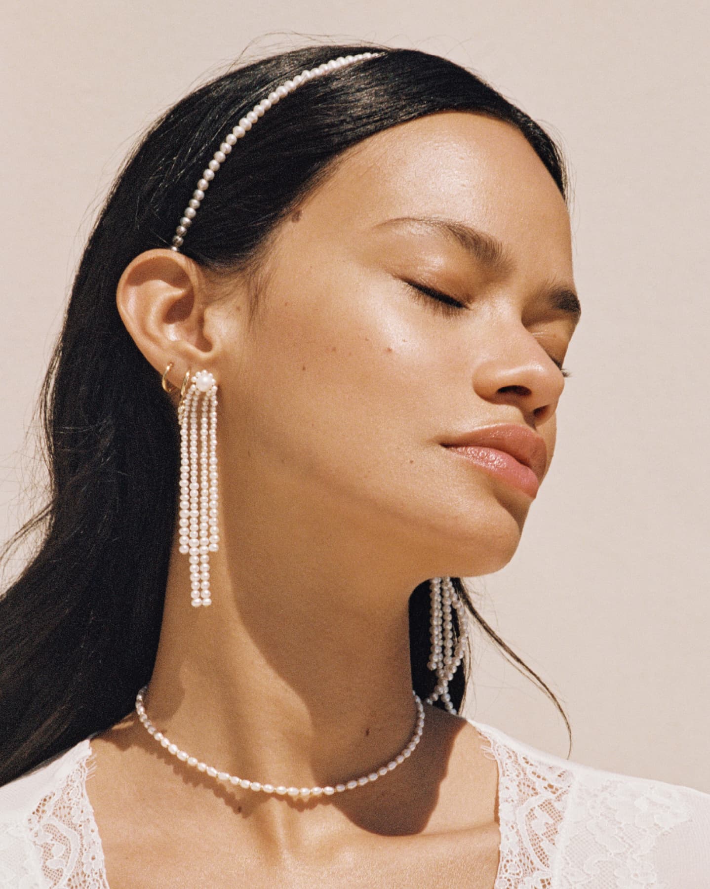 BRUNA The Label Earrings 18k Gold Vermeil / Perlen Bonnieux Earrings
