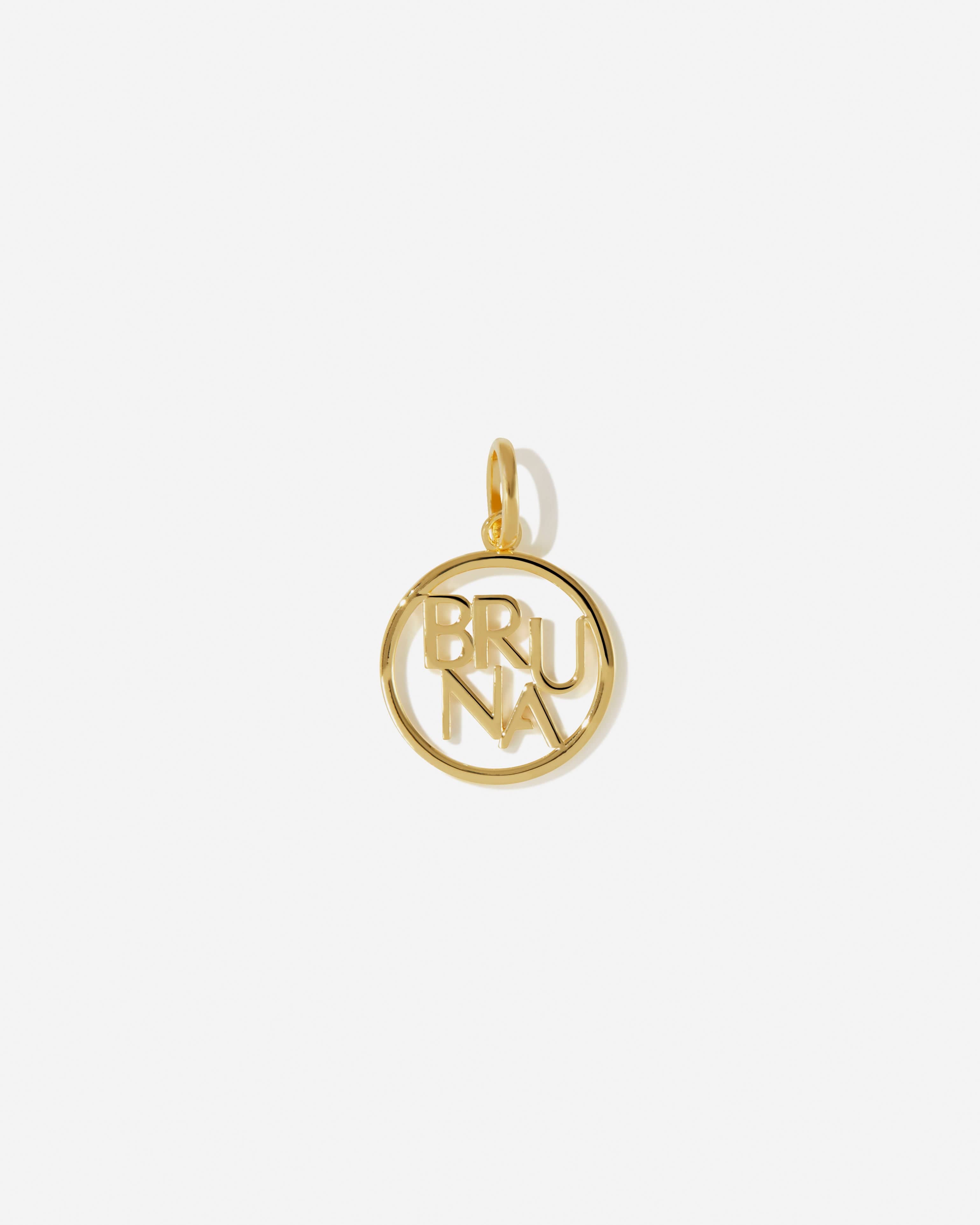 BRUNA The Label Charm 18k Gold Vermeil / No Gems BRUNA Charm