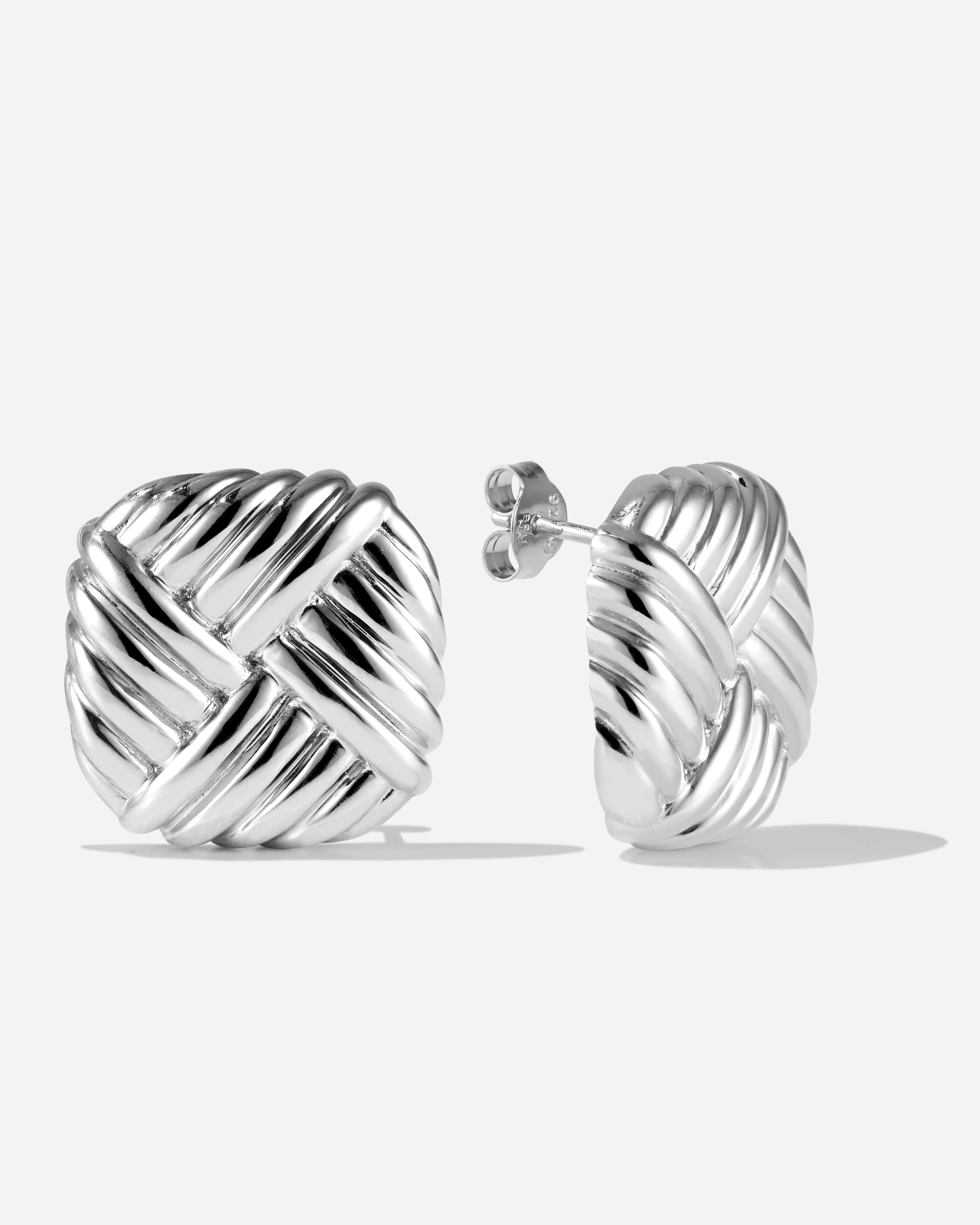 BRUNA The Label Earrings 925 Sterling Silber Copertino Earrings