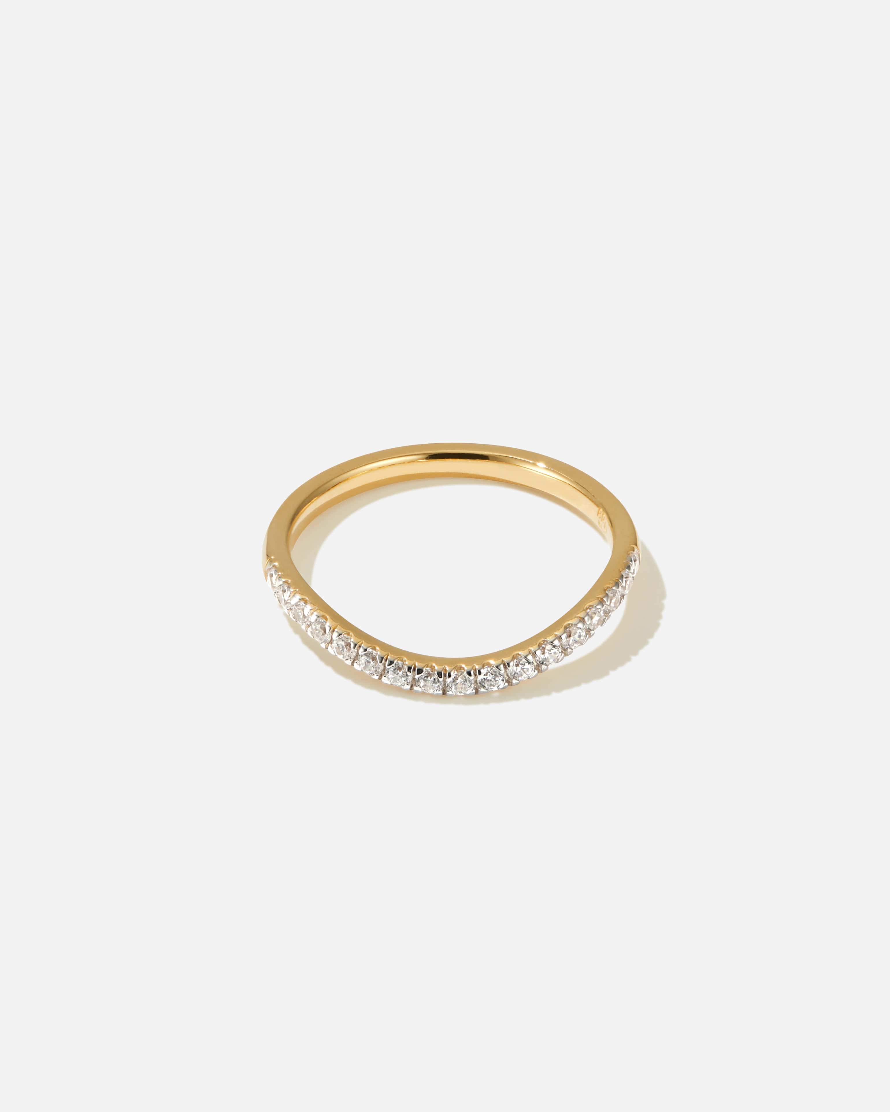 BRUNA The Label Ring 14k Massivgold / 52 / Laborgezüchtete Diamanten Elba Ring