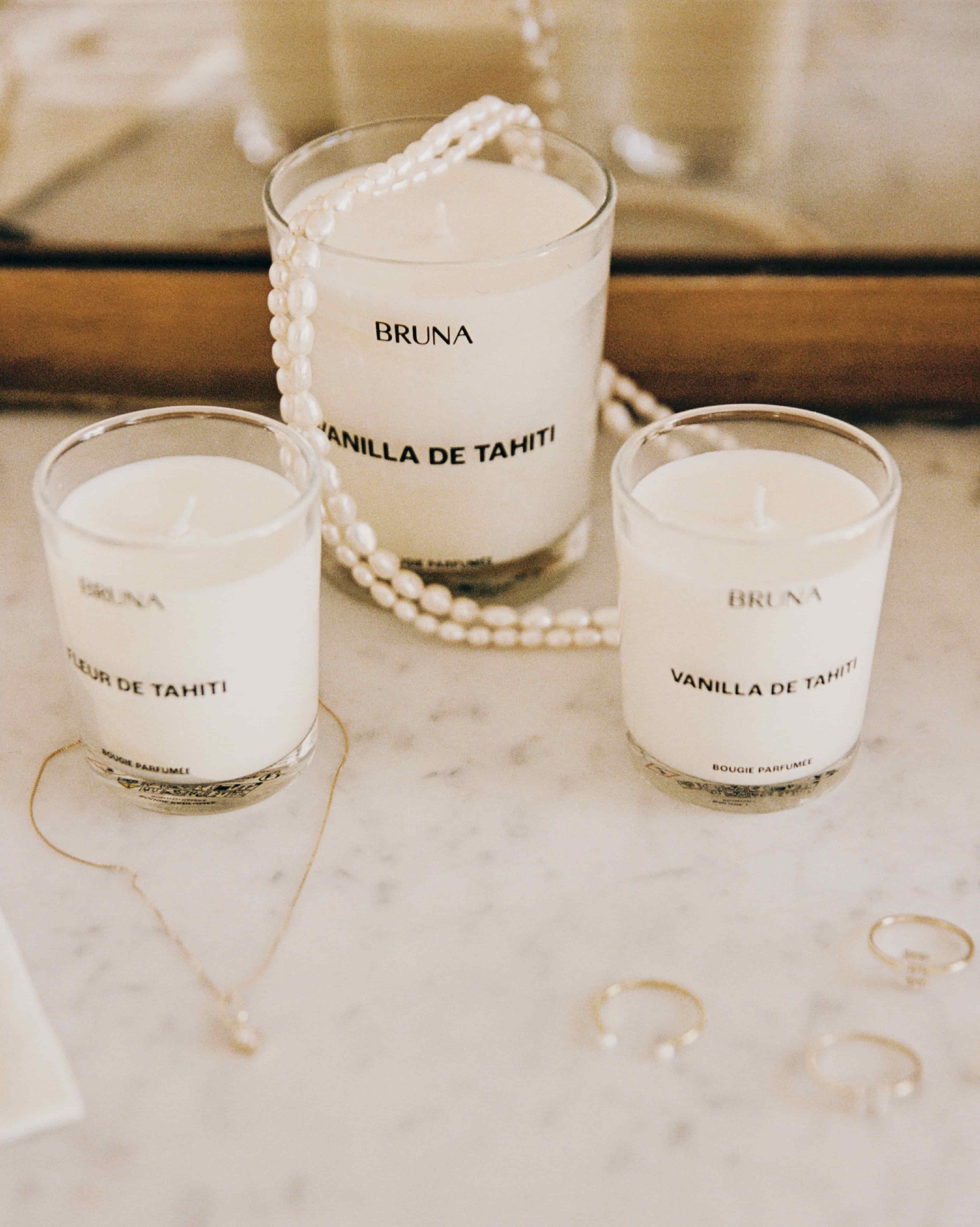 BRUNA The Label Accessoire Fleur de Tahiti Candle 75g