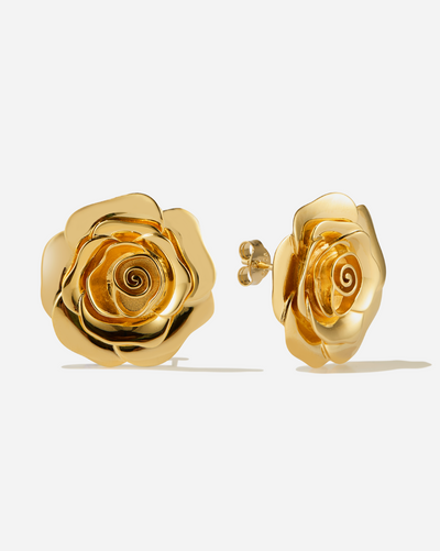 Rose Large Earrings
