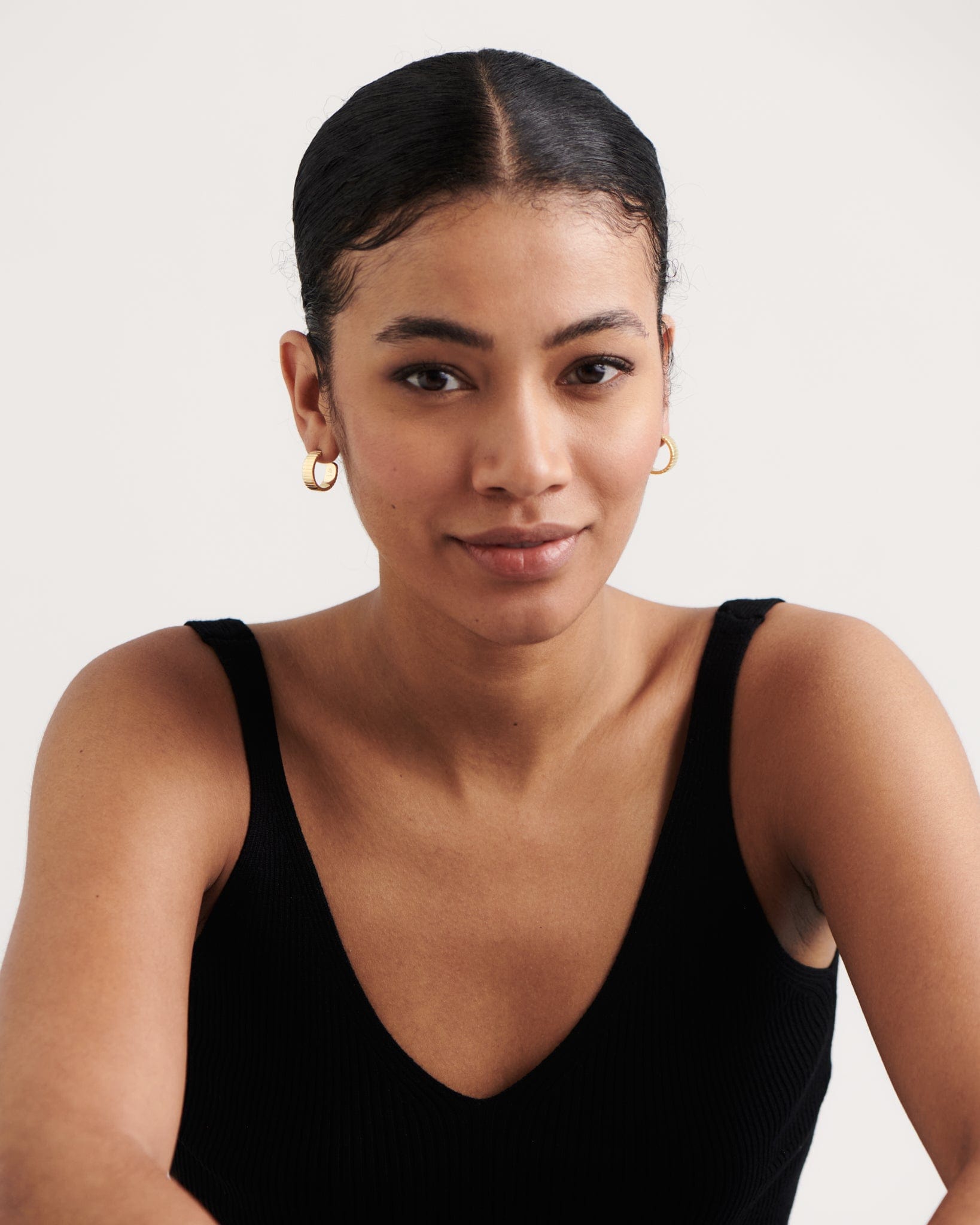 BRUNA The Label Earrings Bergamo Hoops