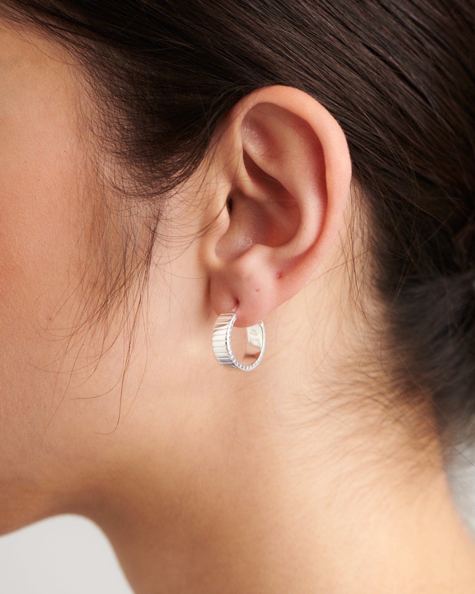 BRUNA The Label Earrings Bergamo Hoops