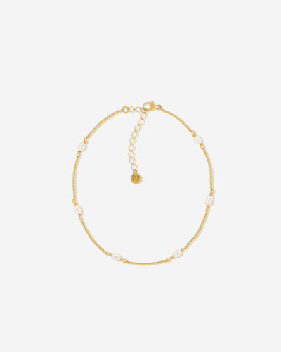 Bordeaux Anklet