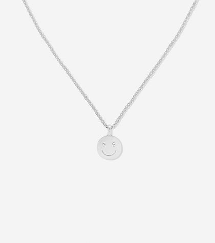 BRUNA The Label Necklace 925 Sterling Silber / Topaz Menton Necklace