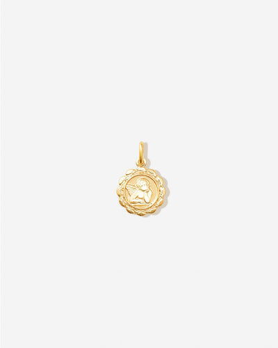 Saint 14k Gold Charm