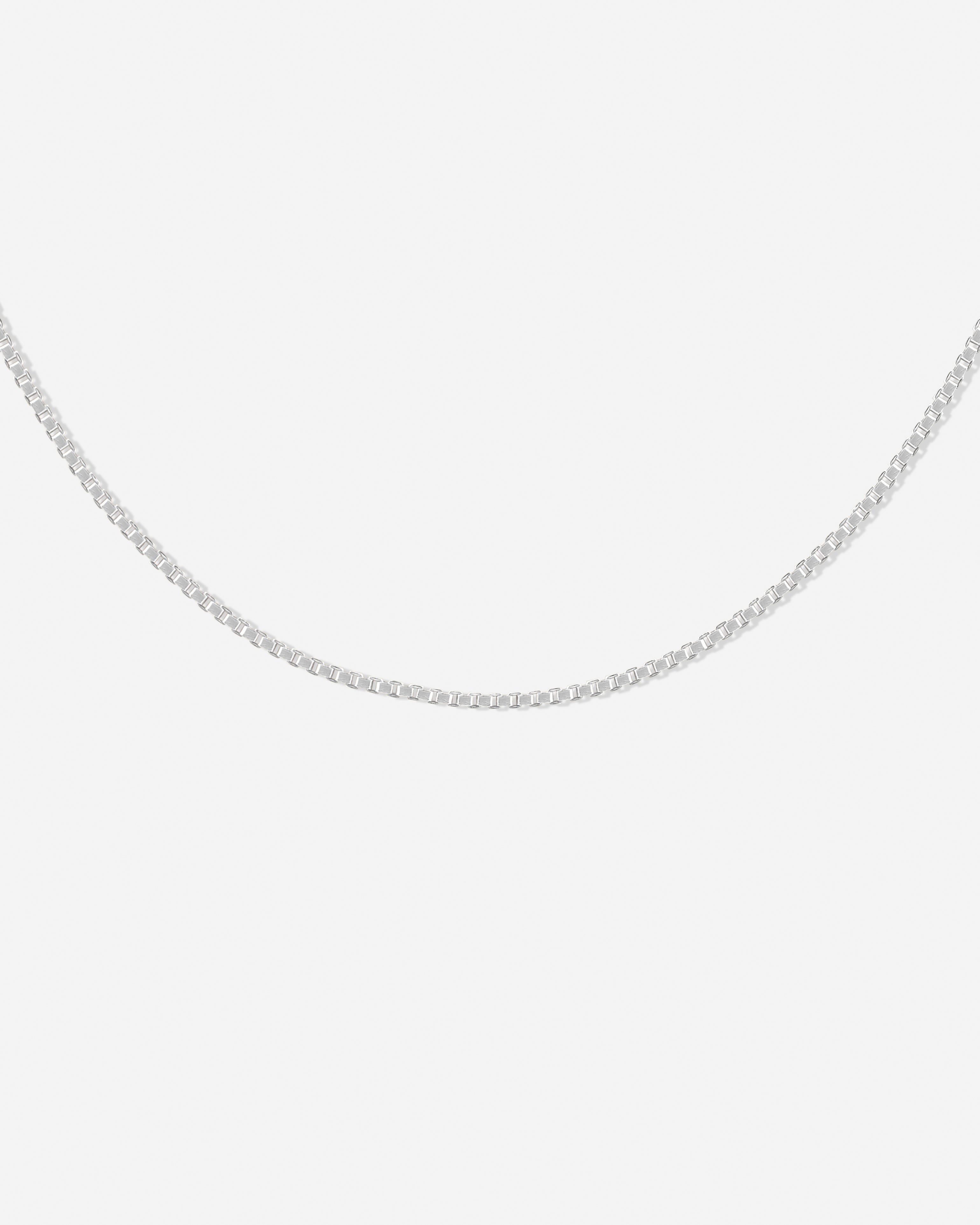 BRUNA The Label Necklace 925 Sterling Silber / No Gems Veneziana 40 Necklace